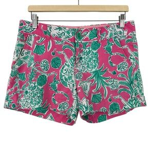 LILLY PULITZER ORIGINALS CALLAHAN SCORPION PRINT SHORTS WOMEN'S SIZE 6